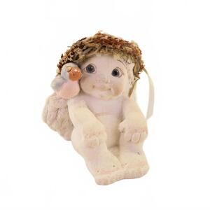 Dreamsicles Angel Child With Bird Cherub Figure DC056 1994 Birdie and Me